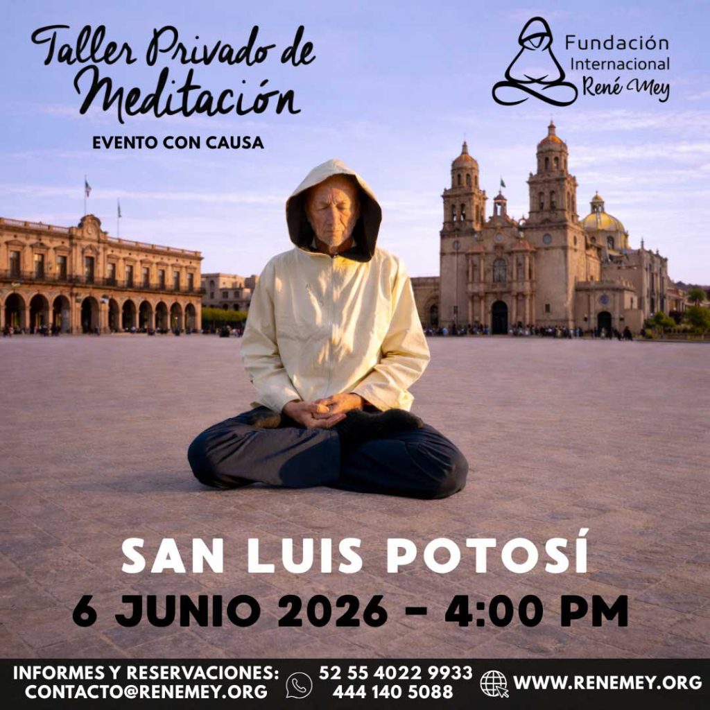 Taller privado de Meditación. San Luis Potosí
