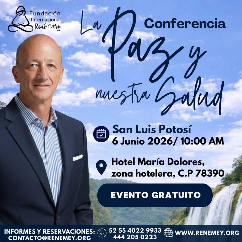 Conferencia La paz y nuestra salud en San Luis Potosí