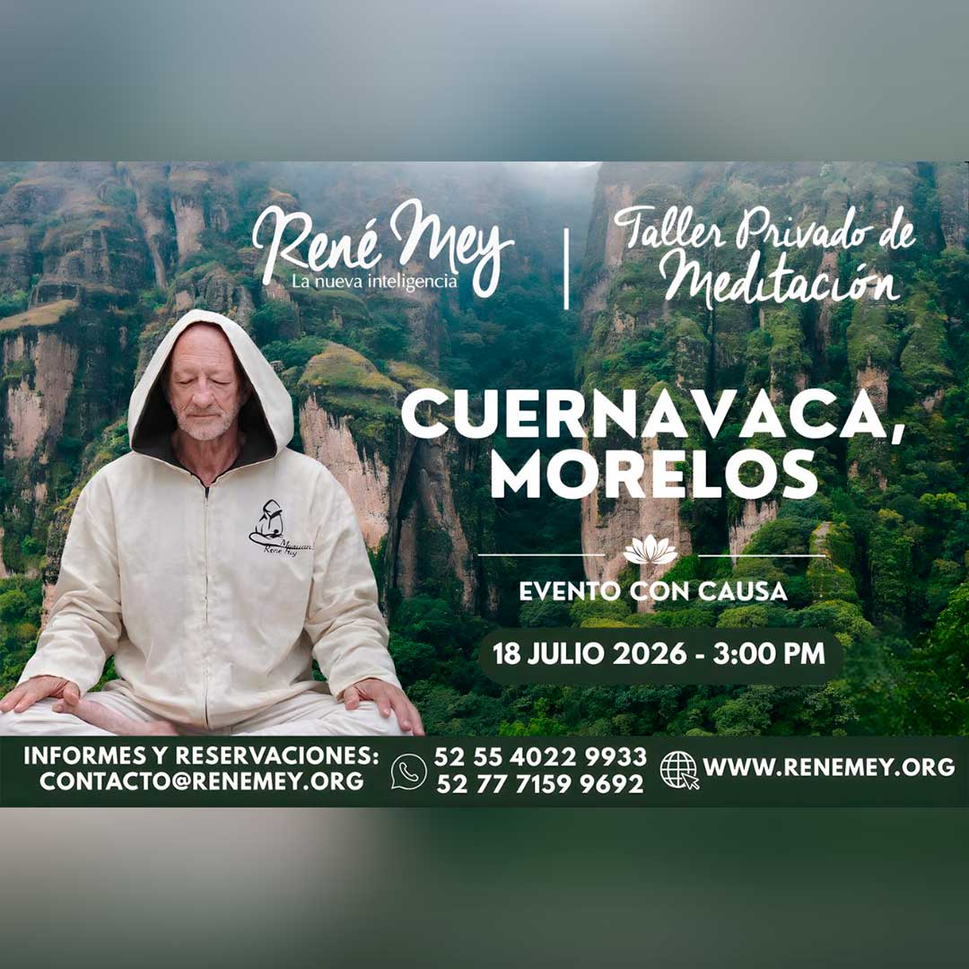 Taller privado de Meditación. Cuernavaca, Morelos