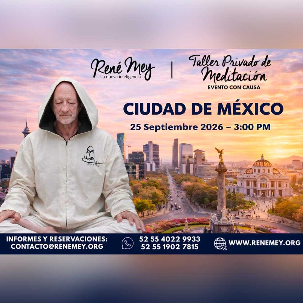 Taller privado de Meditación. Ciudad de México 25 de septiembre